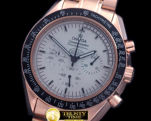 오메가 Speedmaster Snoppy RG/RG White OS20 Quartz -OMG0413A