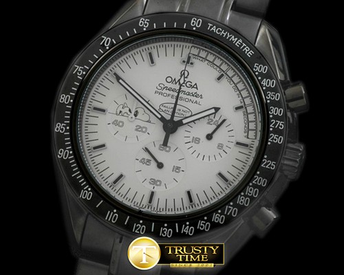 오메가 Speedmaster Snoppy PVD/PVD White OS20 Quartz -OMG0414A