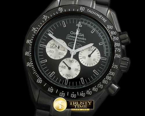 오메가 Speedmaster Snoppy PVD/PVD Black OS20 Quartz -OMG0414B