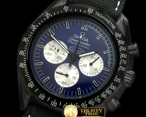 오메가 Speedmaster Snoppy PVD/LE Blue OS20 Quartz -OMG0415C