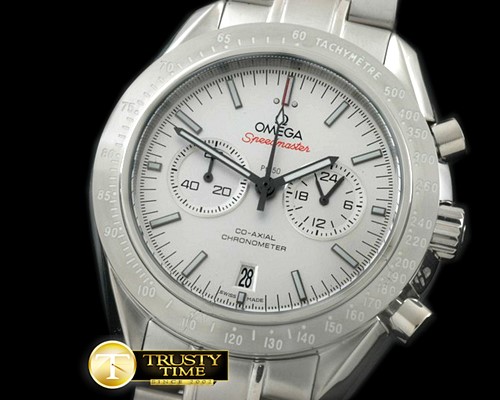 오메가 Speedmaster SS/SS White OS20 Quartz -OMG0422A