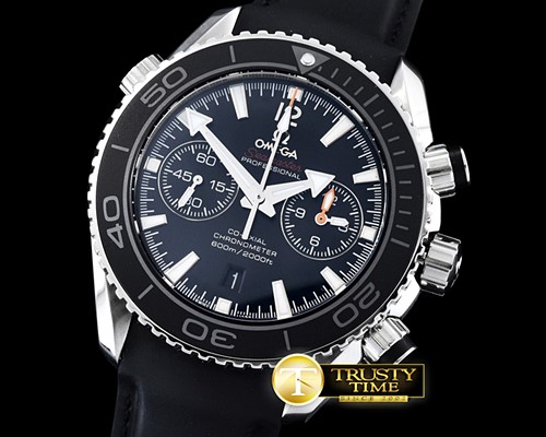 오메가 POcean Chrono SS/RU Black 7750 -OMG0430