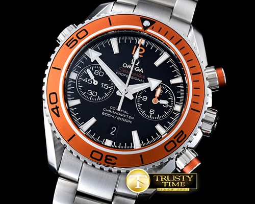 오메가 POcean Chrono SS/SS Black 7750 -OMG0433