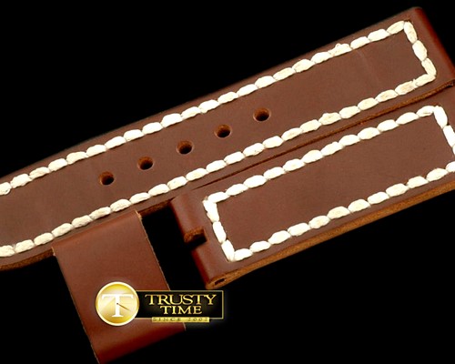 파네라이 24/24 Handsewn Calf Tan Strap for 44mm Pams -PACC079