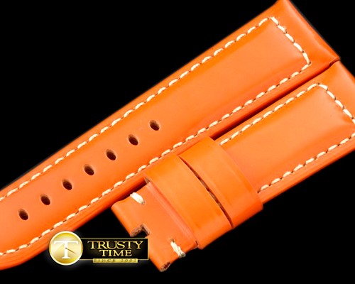 파네라이 24/22 Calf Leather Tan/White Stitches for 44mm Pam -PACC080A