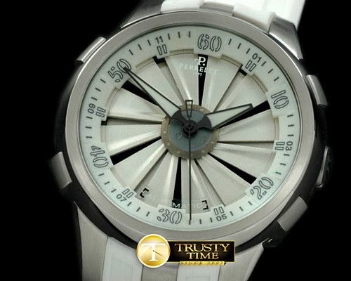 페르렛 Turbine XL SS/RU White Asian 2813 Decorated -PER001