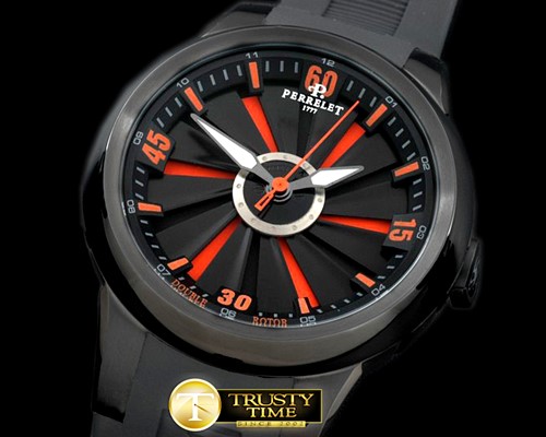 페르렛 Turbine XL PVD/RU Black/Orange Jap Quartz -PER020E