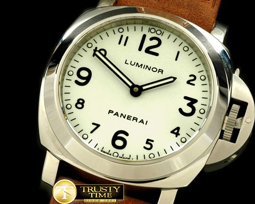 파네라이 Pam 114 O SS/LE White A6497 21600bph -PN114LE
