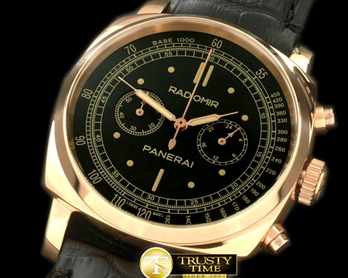 파네라이 Radiomir 1940 Chrono RG/LE Black Jap OS20 Quartz -PN1940B