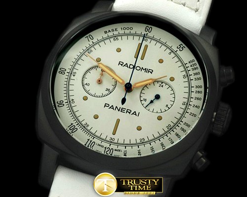 파네라이 Radiomir 1940 Chrono PVD/LE White Jap OS20 Quartz -PN1940E
