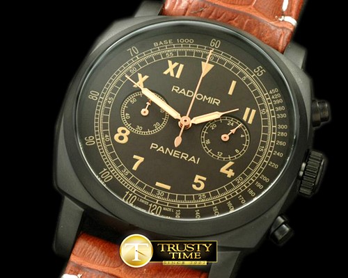 파네라이 Radiomir 1940 Chrono PVD/LE Black Jap OS20 Quartz -PN1940G