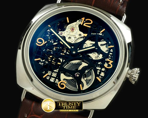 파네라이 Pam 350 Skeleton Tourbillon SS/LE Skeleton 6497 HW -PN350SS