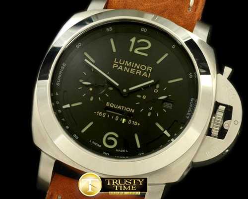 파네라이 Pam 365 1950 Tourbillon Equation of Time SS/LE Black -PN365SS1