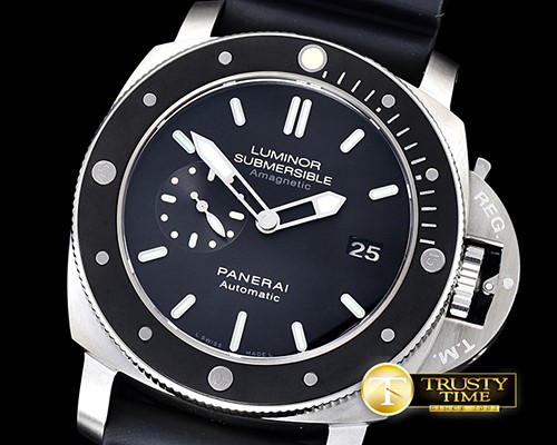 파네라이 PAM389 Submersible TI/RU Black SF Mod.P9000 -PN389SF
