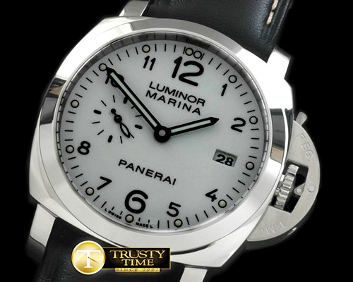 파네라이 Pam 499Q 1950 3 Days Auto SS/LE White P9000 -PN499QLE