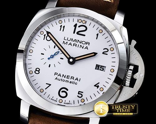 파네라이 Pam 499Q 1950 3 Days Auto SS/LE White SF P9010 -PN499QLE2