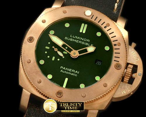 파네라이 Pam 507 N Bronzo CP/LE Green HZ2555/P9000 -PN507NLE