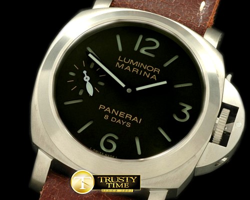 파네라이 Pam 564 8 Days TI/LE Brown A6497/P5000 21600bph -PN564LE