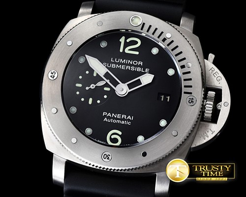 파네라이 Pam 571 Submersible TI/RU Blk LiteAsia 23J -PN571RU1