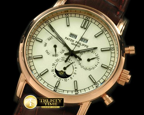 파텍필립 Calendar Complications RG/LE White Sticks Asian 2813 -PP0127A