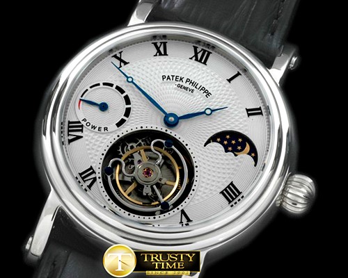 파텍필립 Classic Tourbillon Moonphase PR SS/LE White FTourbillo -PP0153