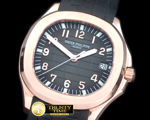 파텍필립 Aquanaut Jumbo V3 Auto RG/RU Grey Miyota 9015 -PP0156B