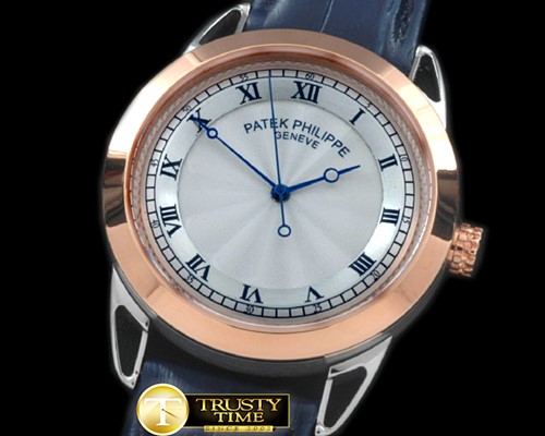 파텍필립 Grand Classics Auto SS/RG/LE White Asian 2824 -PP0158B