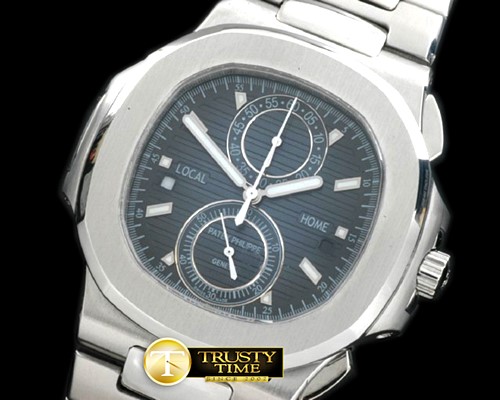 파텍필립 5990 Nautilis Chrono SS/SS Blue Jap Qtz -PP0164B