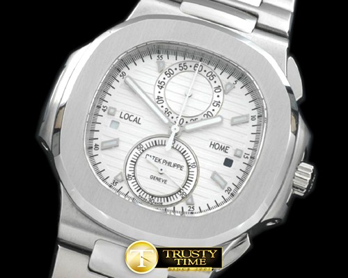 파텍필립 5990 Nautilis Chrono SS/SS White Jap Qtz -PP0165A