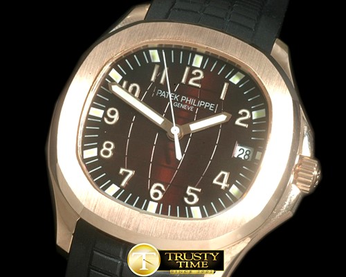 파텍필립 Aquanaut Jumbo Brown V3 Auto RG/RU Miyota 9015 -PP0184B