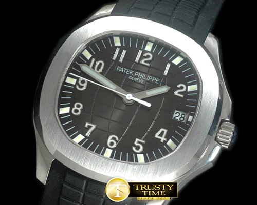 파텍필립 Aquanaut Jumbo Black V3 Auto SS/RU Miyota 9015 -PP0185A