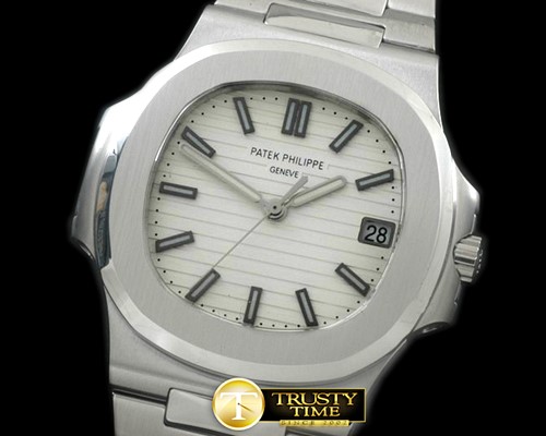파텍필립 Nautilis Jumbo SS/SS White Miyota 9015 -PP0187B