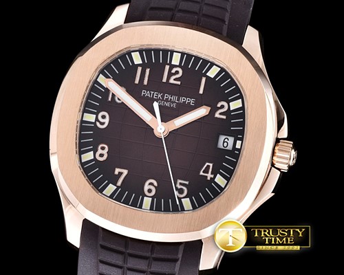파텍필립 Aquanaut Jumbo Brown BP V3 Auto RG/RU Miyota 9015 -PP0190A