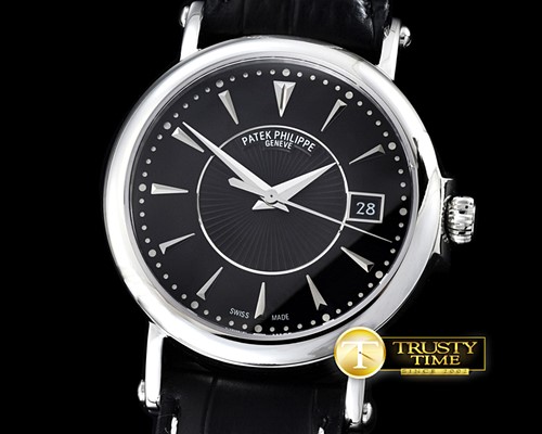 파텍필립 5153 Calatrava SS/LE Black Jap Miyota 9015 -PP0191D