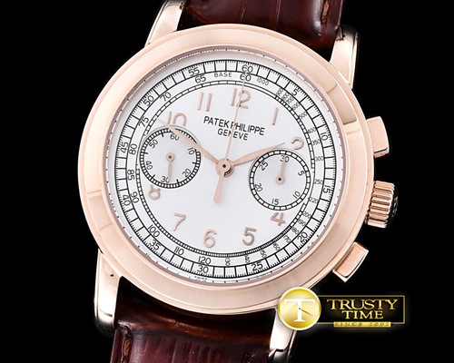 파텍필립 Classic 5070P Chrono RG/LE White Venue 75 -PP0194B
