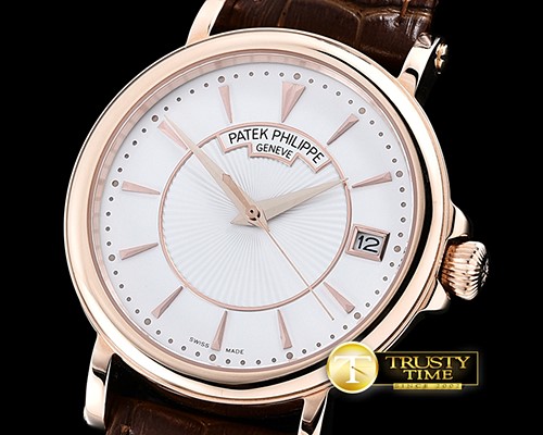 파텍필립 5153 Calatrava RG/LE White Asia 2824 Mod -PP0206B