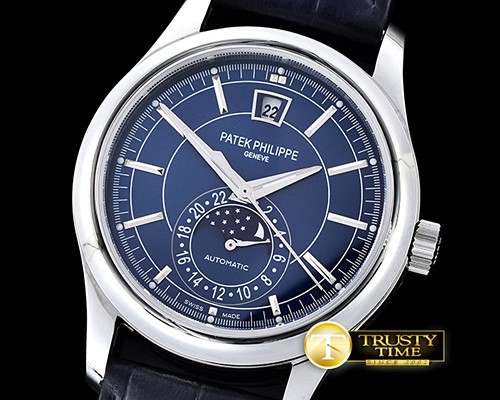파텍필립 Annual Calendar MoonPhase 5205G Blue MY9015 Cal324 -PP0209A