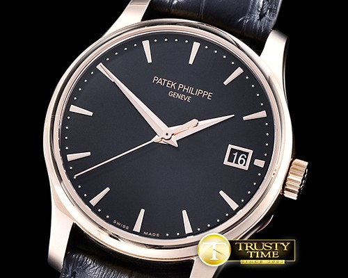 파텍필립 Calatrava Ref.5227 RG/LE Black BP MY9015 Mod -PP0223A