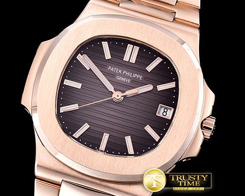 파텍필립 Nautilus Ref.5711 (18K Wrap) RG/RG Brown BP MY9015 Mod -PP0239