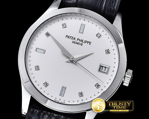 파텍필립 Calatrava Ref.5298 SS/LE White Diamonds MY9015 Mod -PP0240A