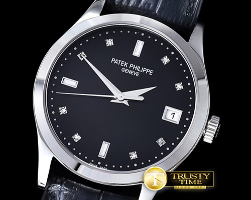 파텍필립 Calatrava Ref.5298 SS/LE Black Diamonds MY9015 Mod -PP0240B