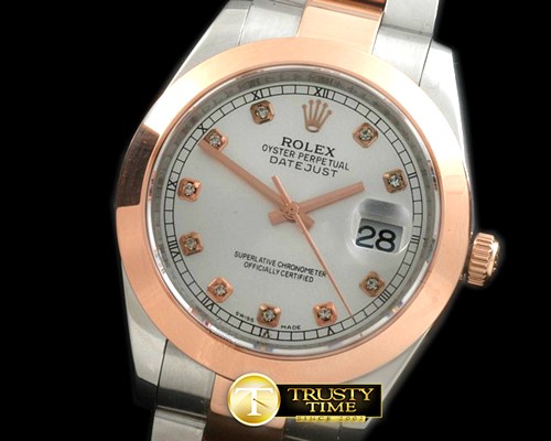 롤렉스 SS/RG Oyster White Diam Asian Eta 28362 -R2DJ0194C