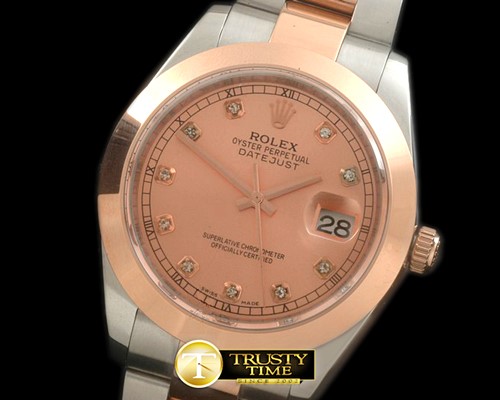 롤렉스 SS/RG Oyster RGold Diam Asian Eta 28362 -R2DJ0194E