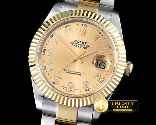 롤렉스 SS/YG Oyster Gold Num Asian Eta 28362 -R2DJ0196I