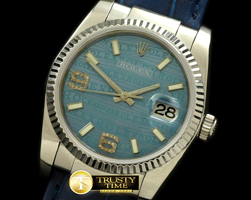 롤렉스 SS/LE Blue Asian 2813Real Diamond -RDJ0239C