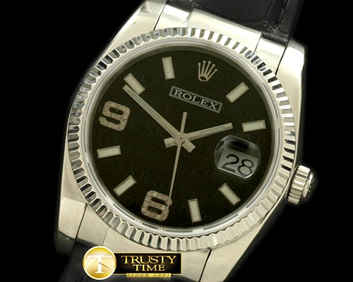 롤렉스 SS/LE Black Asian 2813 28800Real Diamond -RDJ0242C