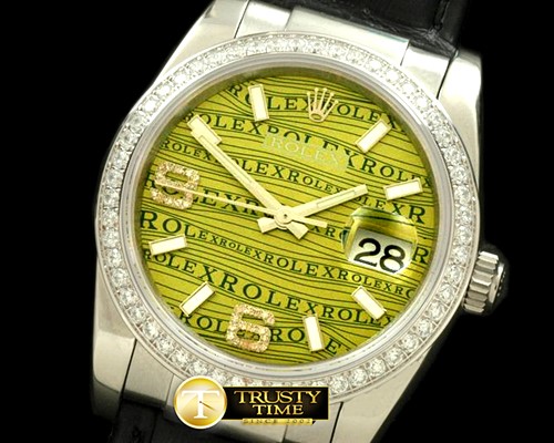롤렉스 SS/LE Khaki Asian 2813 28800Real Diamond -RDJ0244C