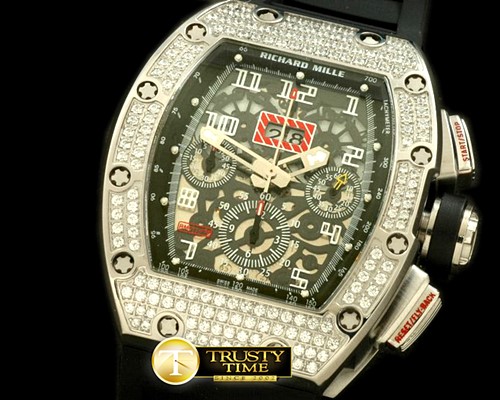 리차드밀 Felipe Massa TI SS/RU Asian 7750 28800 -RM034