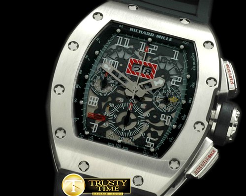 리차드밀 Felipe Massa TI SS/RU Asian 7750 -RM043D