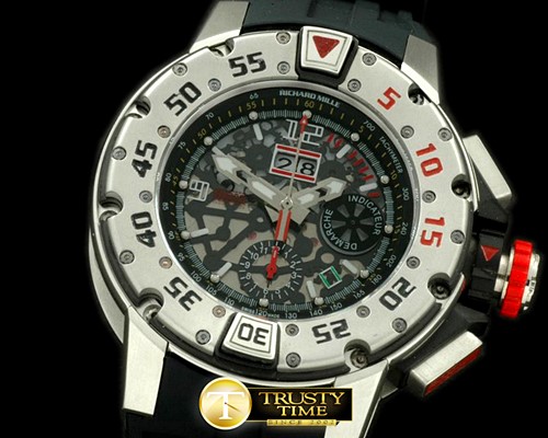 리차드밀 RM025 Diver Chrono Steel SS/RU Asian 7750 -RM051